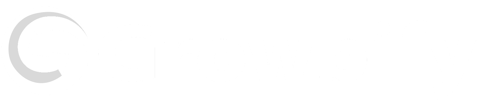 Growbify White Logo