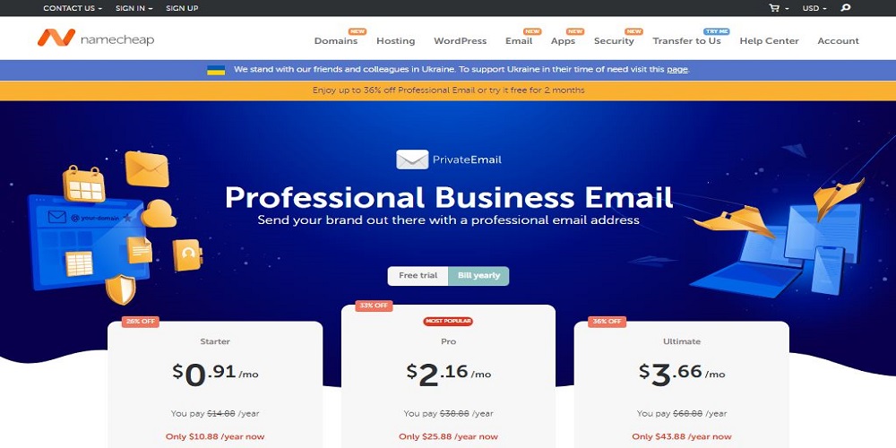 Namecheap Email